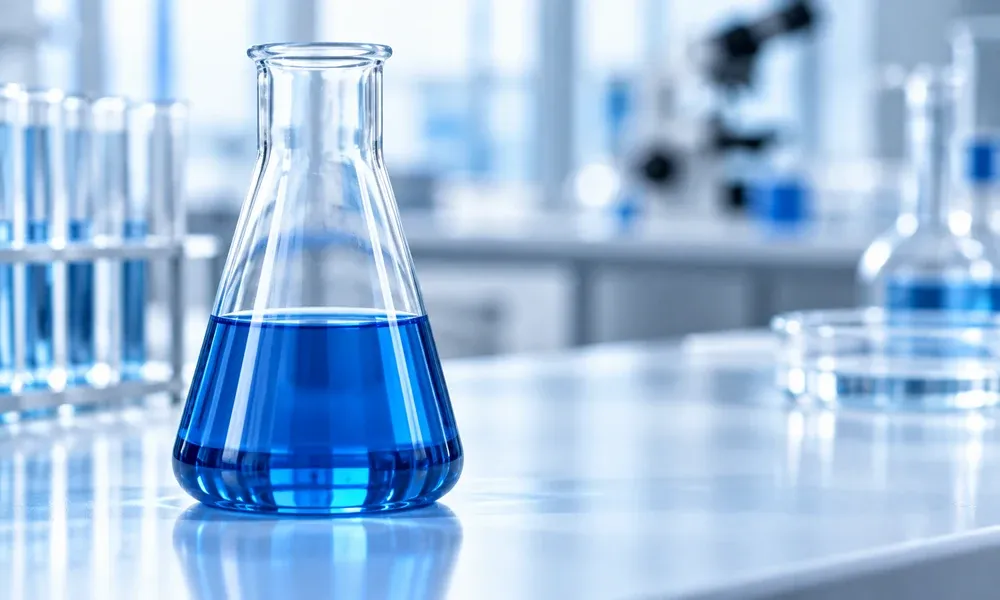 Laboratory chemistry illustration
